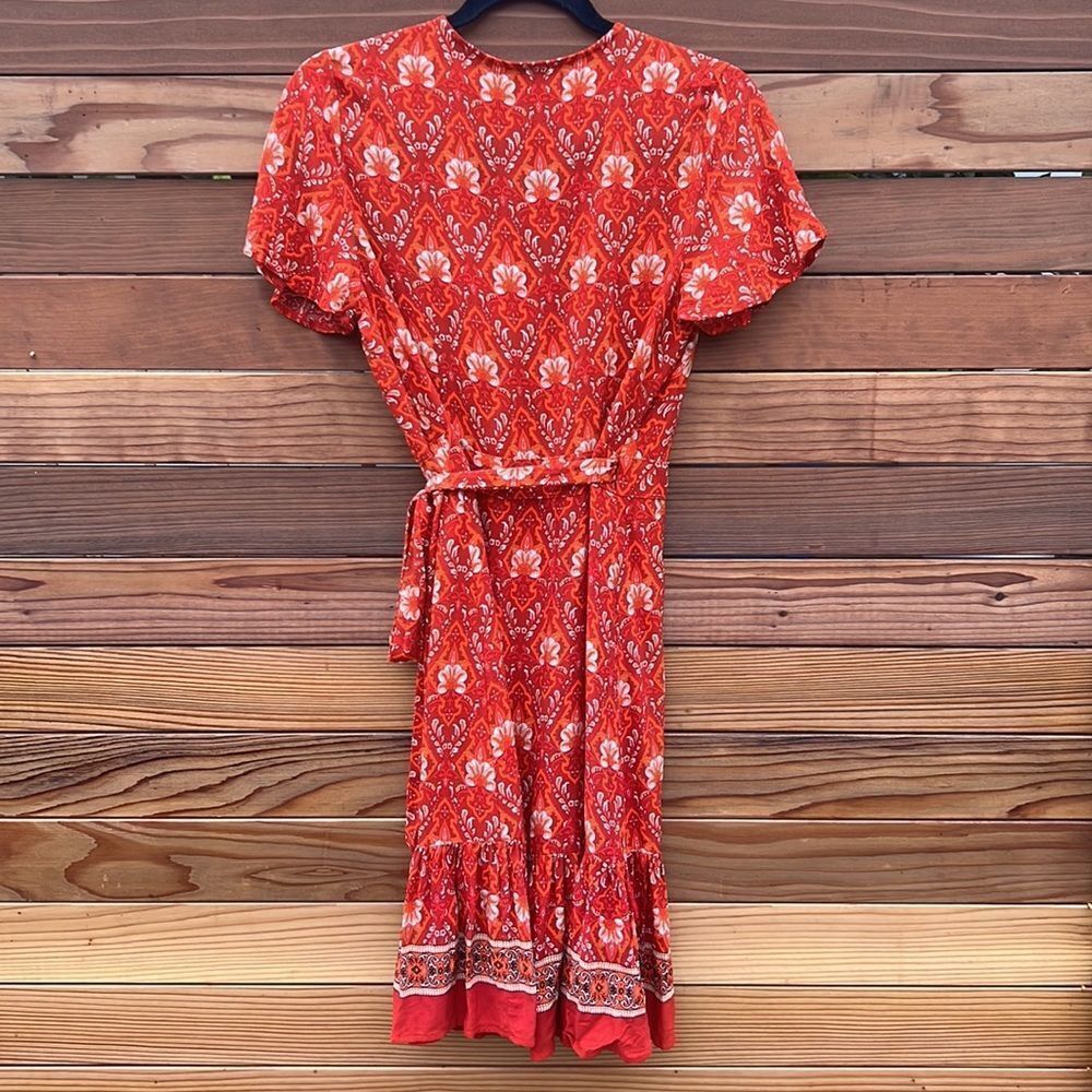 Wrap Flowy Dress  - Picture 4 of 8